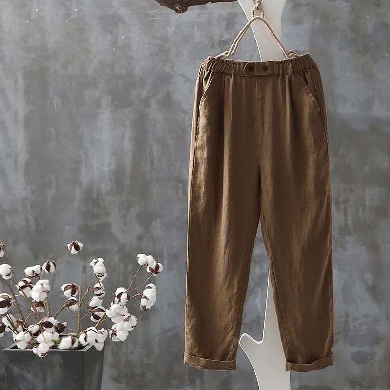 Rose - Classic Linen Pants