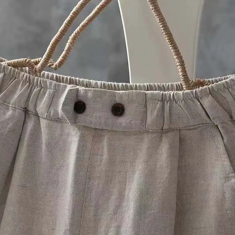 Rose - Classic Linen Pants