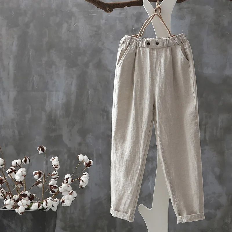 Rose - Classic Linen Pants