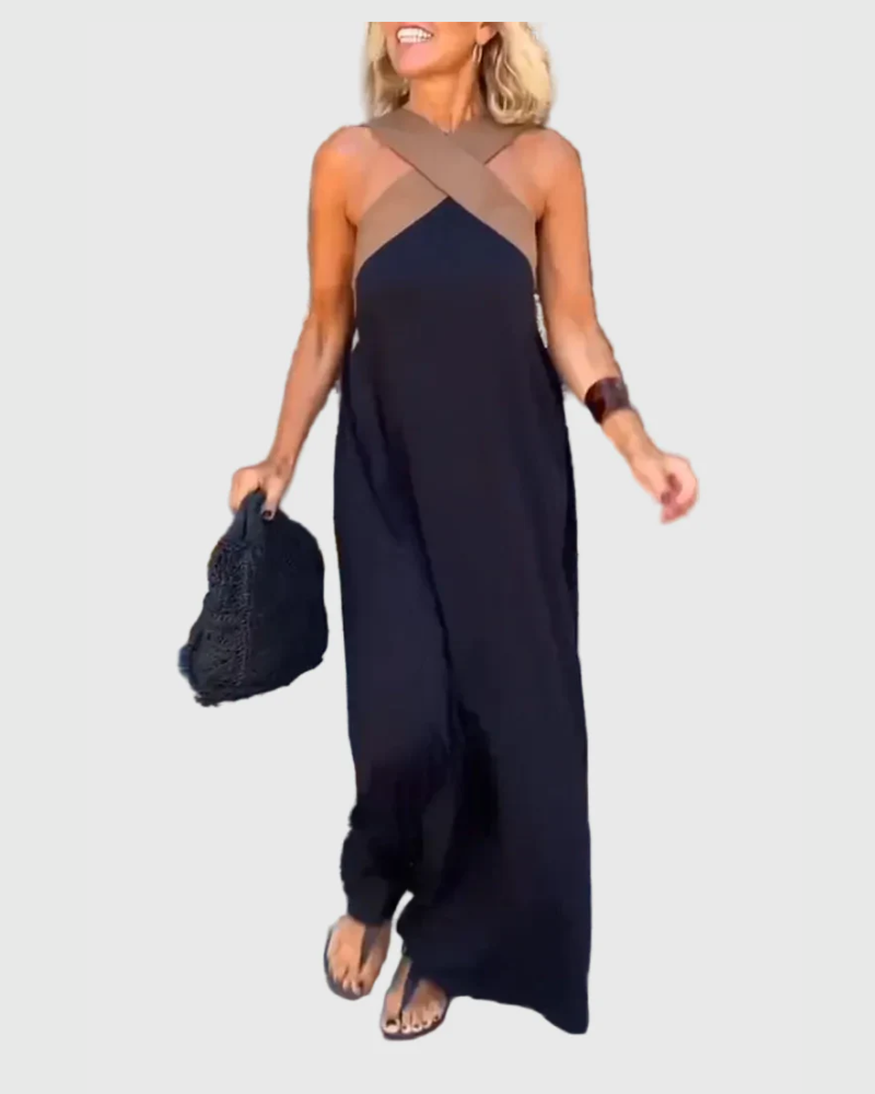 Elena | Graceful Flowing Maxi Dress