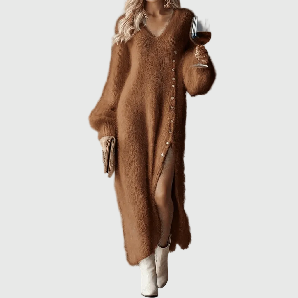 Brielle | Holiday Lounge Dress