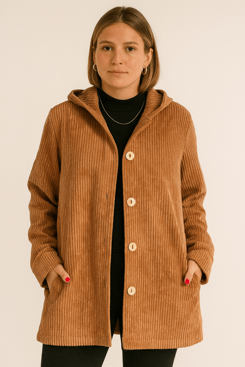 INDIE | Hooded Corduroy Jacket