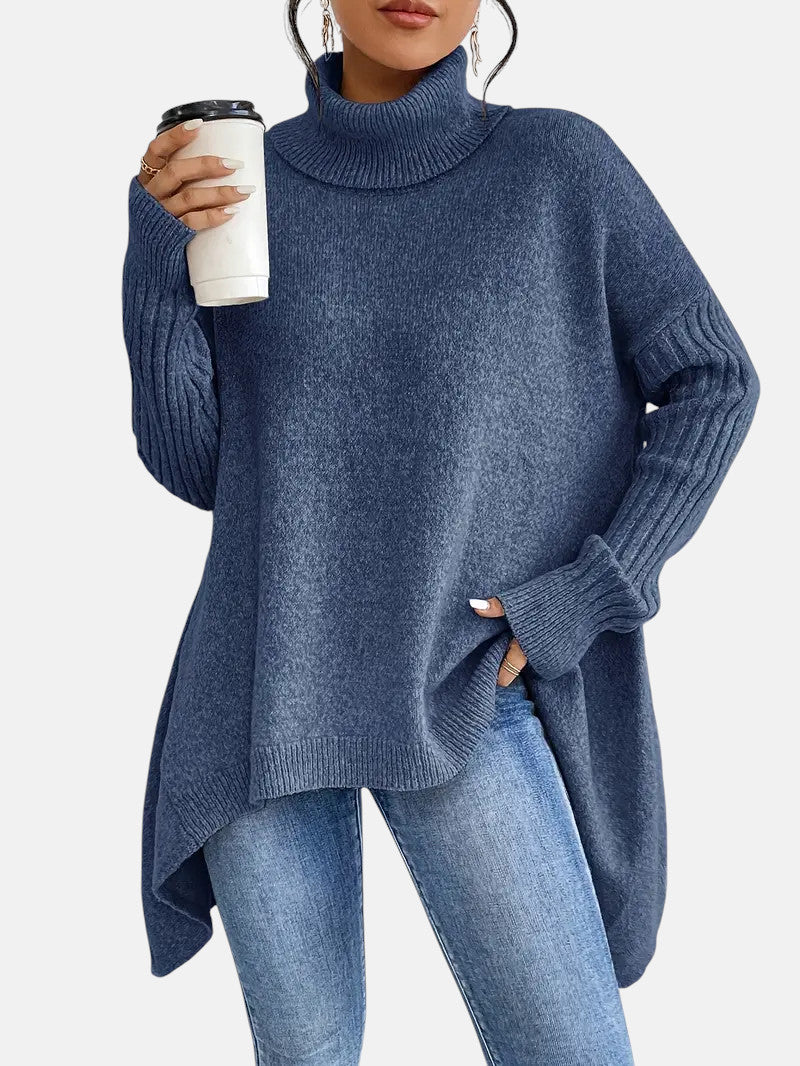 BRIGITTE – LONG TURTLENECK SWEATER